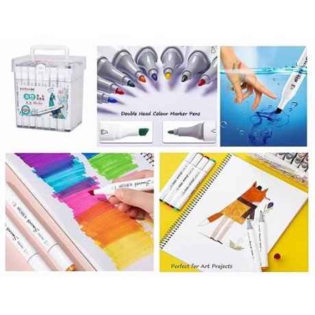 HIGHLIGHTER DUAL BOTH SIDE MARKER 48 PCS BOX