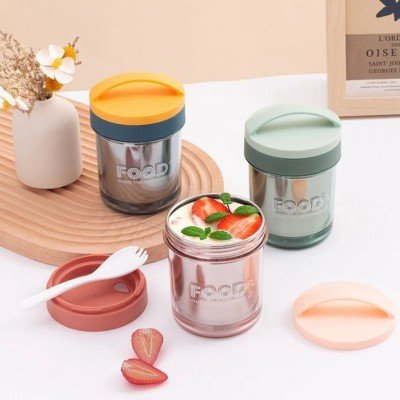 FOOD MUG - STEEL