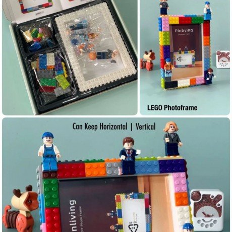 DIY LEGO PHOTO FRAME (4" BY 6")