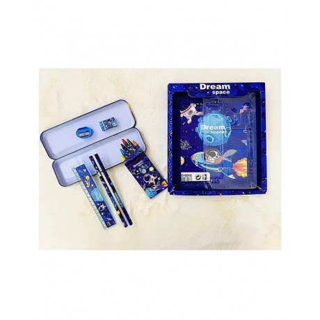 8015 STATIONERY SET (SPACE & UNICORN)