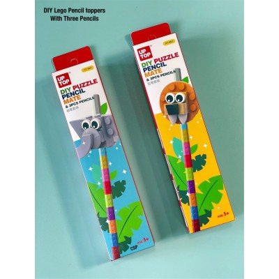 DIY LEGO PENCILS (PACK OF 3 PENCILS)