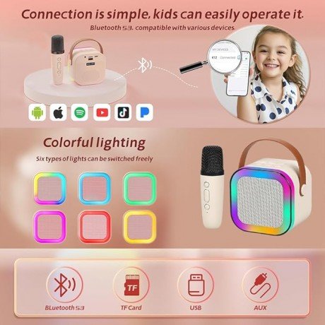 KARAOKE BLUETOOTH SPEAKER WITH MIC