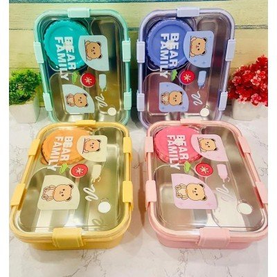 LUNCH BOX 7089 BEAR FAMILY