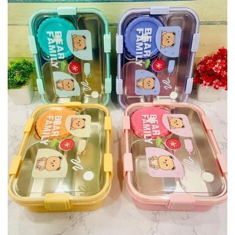 LUNCH BOX 7089 BEAR FAMILY
