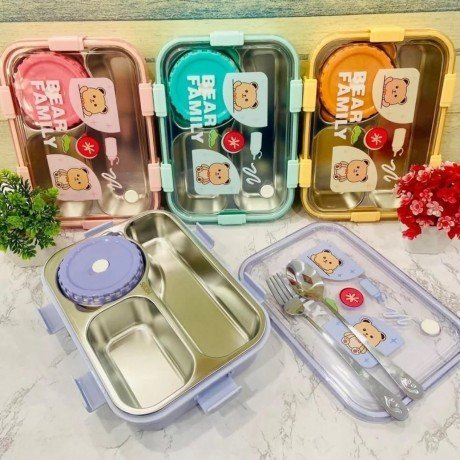 LUNCH BOX 7089 BEAR FAMILY