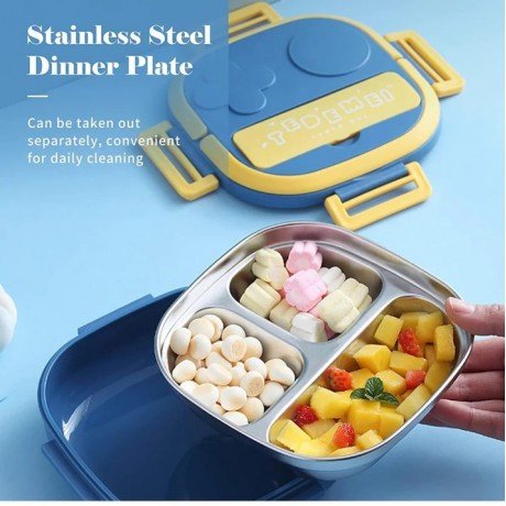 TEDEMEI LUNCH BOX 3 COMPARTMENT - KIDS BENTO BOX